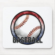 Emblema los E.E.U.U. Mousepad del béisbol Alfombrillas De Ratones