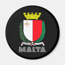Emblema maltés imanes  