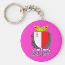 Emblema maltés llaveros