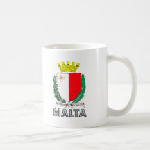 Emblema maltés tazas