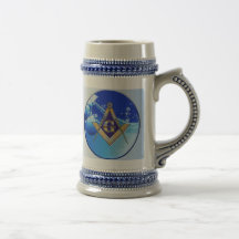 EMBLEMA MASÓNICO DEL REGALO DEL NAVIDAD TAZA