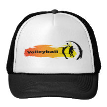 Emblema único del voleibol gorra