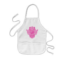 Embroidered_Rabbit Delantal