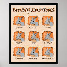 EMOCIONES - AZUL POSTER