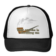 Emociones del humo gorras de camionero