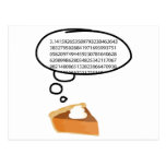 Empanada 3,14 del pi tarjeta postal