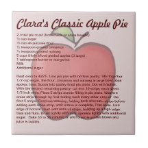 Empanada de Apple clásica de Clara Azulejo Ceramica