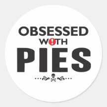 Empanadas obsesionadas pegatina