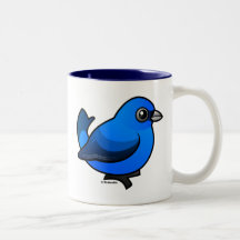 Empavesado de añil taza de café