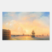 Emperador Alexander Ivan Aivazovsky del fuerte de  Rectangular Altavoces