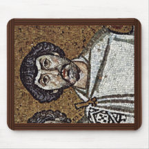 Emperador justiniano y su corte, y obispo Maxim Alfombrilla De Raton