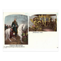 Emperador Maximiliano de México en el caballo #014 Tarjetas Postales