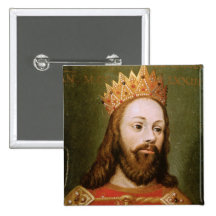 Emperador romano santo uncrowned de Rudolf I Pin
