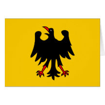 Emperadores de Alemania, bandera de Austria Tarjetas