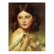 Emperatriz Charlotte como niño por Winterhalter #0 Tarjeta Postal