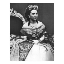 Emperatriz Charlotte de México #024M Tarjetas Postales