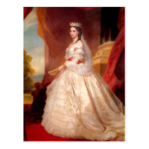 Emperatriz Charlotte de México #025M Postal