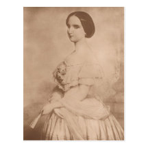 Emperatriz Charlotte de México como niño #008M Postal