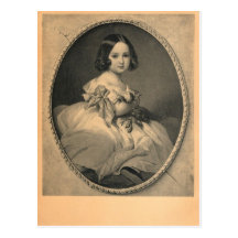 Emperatriz Charlotte de México por Winterhalter #0 Postal