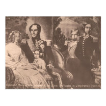 Emperatriz Charlotte de México y de la familia #00 Postal