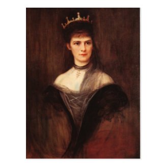 Emperatriz Elisabeth - Sissi - Sisi de Austria #03 Tarjeta Postal