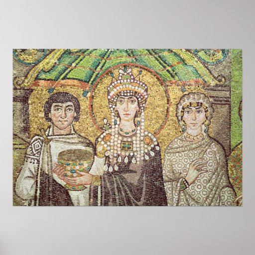 Emperatriz Teodora Poster
