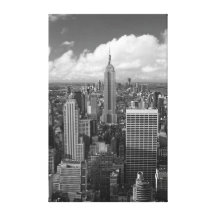 Empire State Building Lienzo Envuelto Para Galerias