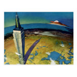 Empire State Building New York City del vintage Tarjetas Postales