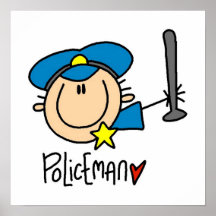 Empleo del policía poster