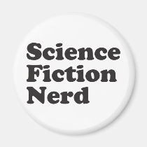 Empollón de la ciencia ficción imanes
