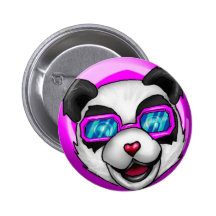 Empollón de la Invasión-panda del EMPOLLÓN Pins