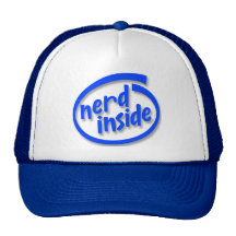 Empollón dentro gorras