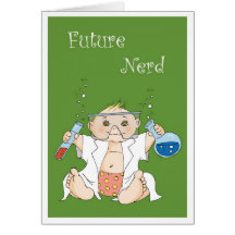 Empollón futuro - chica tarjeton