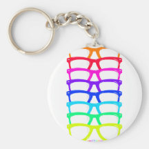 empollones del arco iris llavero personalizado