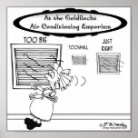 Emporio del aire acondicionado de Goldilocks Impresiones