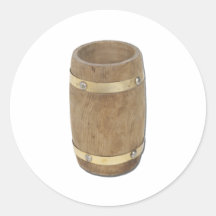 EmptyWoodenBarrel050111 Etiqueta