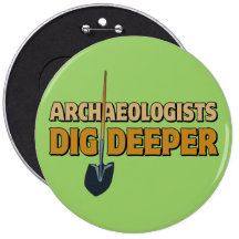Empuje del arqueólogo pin