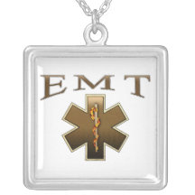 EMT - Estrella de la vida en Brown Joyerias Personalizadas