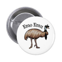 Emu de Emo Pins