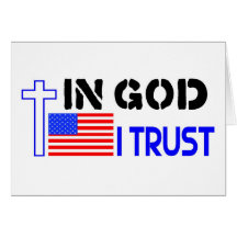 En bandera y cruz de la confianza de dios I Felicitaciones