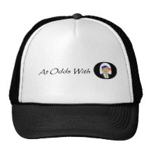 En desacuerdo con el parachoque de Obama Gorros Bordados