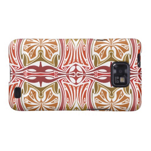 En el arte Nouveau del desierto Samsung Galaxy SII Carcasa