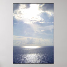 En el océano poster