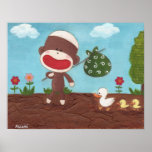 En el poster del camino