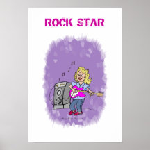 En el proyector 1, ESTRELLA DEL ROCK Posters
