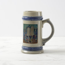 En el remiendo Stein de la seta Tazas