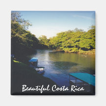 En el río en Costa Rica hermoso Imán