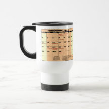 En febrero de 2012 la taza de café del calendario 