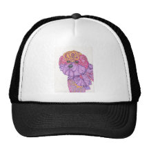 En la floración gorras