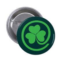 En la muestra del trébol pin